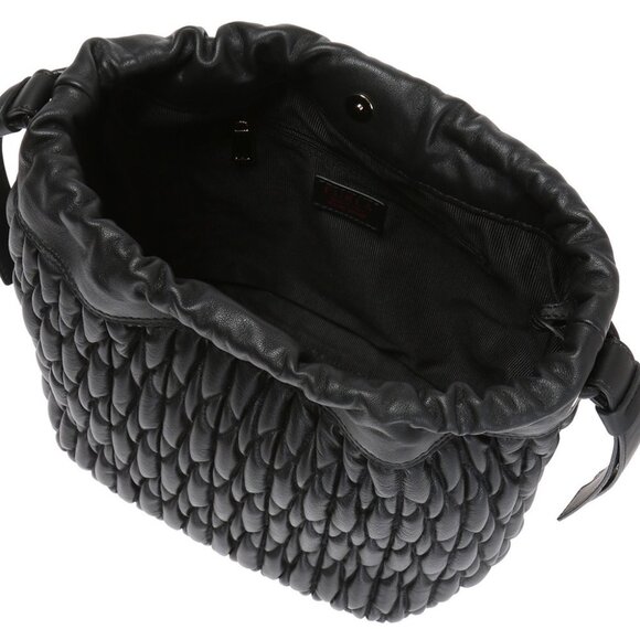 Furla Caos Quilted Leather Bucket Bag - Picture 4 of 7